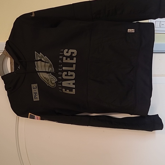 Nike Philadelphia Eagles Salute to Service Military Sweatshirt Hoodie - Picture 3 of 12